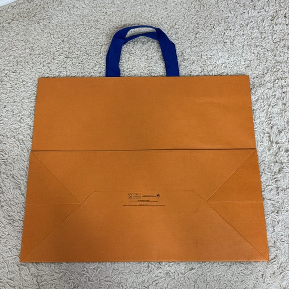 Louis Vuitton Orange Black Logo Shopping‎ Bag - Picture 11 of 11